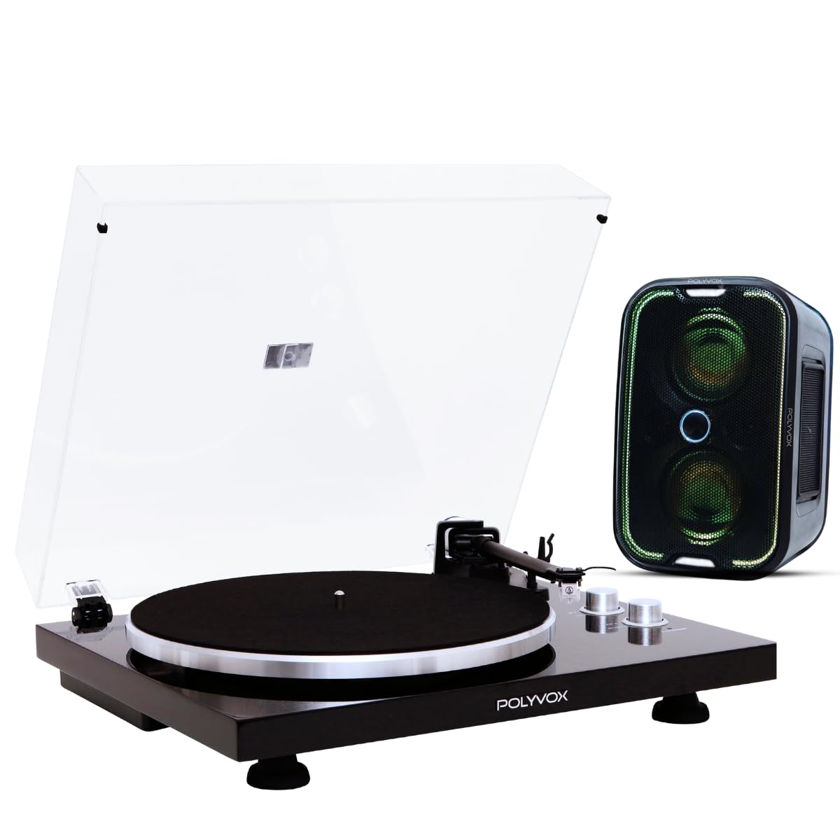 洋楽 Polyrock CD Unboxing the Polyvox XTD-67 Record Player - YouTube